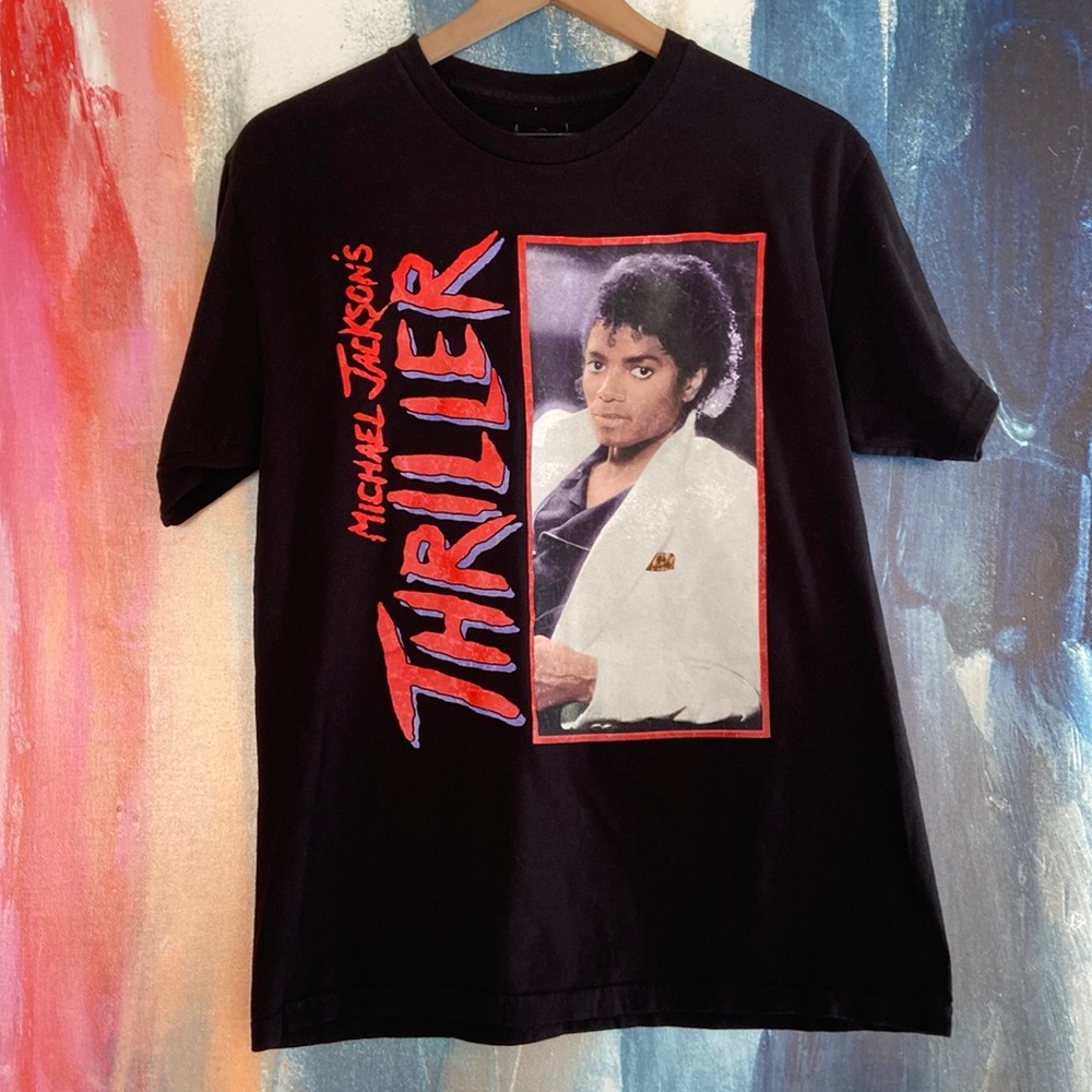 🔥EC🔥Micheal Jackson’s Thriller 100% Cotton T-shirt.